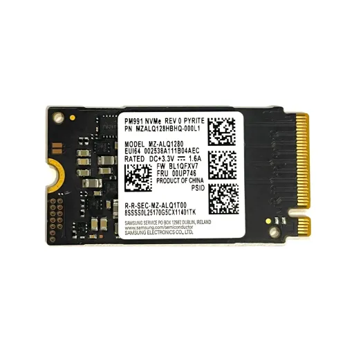 DISCO DURO ESTADO SOLIDO 128GB SAMSUNG M.2 2240 NVMe MZALQ128HBHQ-000L1 / MZVLQ128HBHQ-000H1