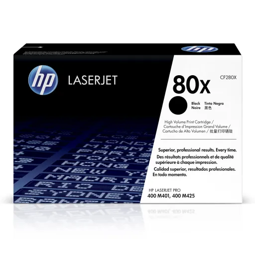 TONER HP 80X CF280X NEGRO