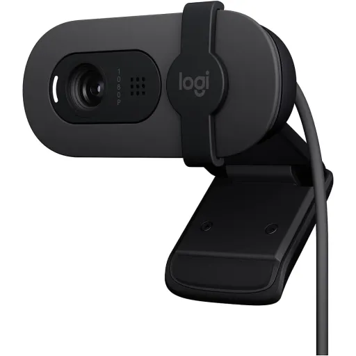 CAMARA WEB LOGITECH BRIO 100 FHD 1080P USB  GRAFITO 960-001586