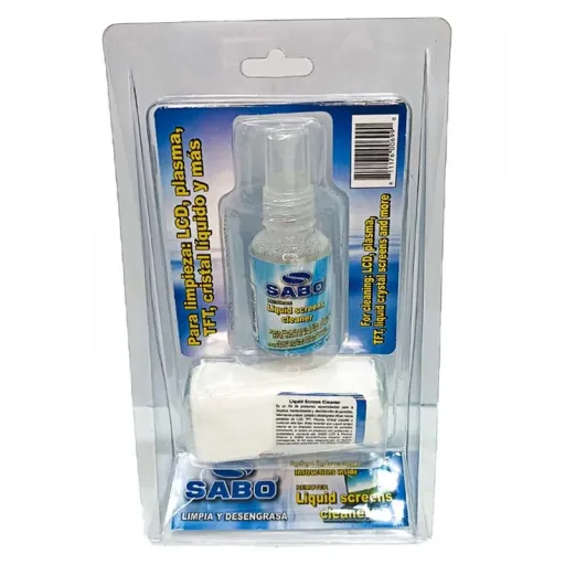 KIT LIMPIA PANTALLA SABO 50ML 53-0669